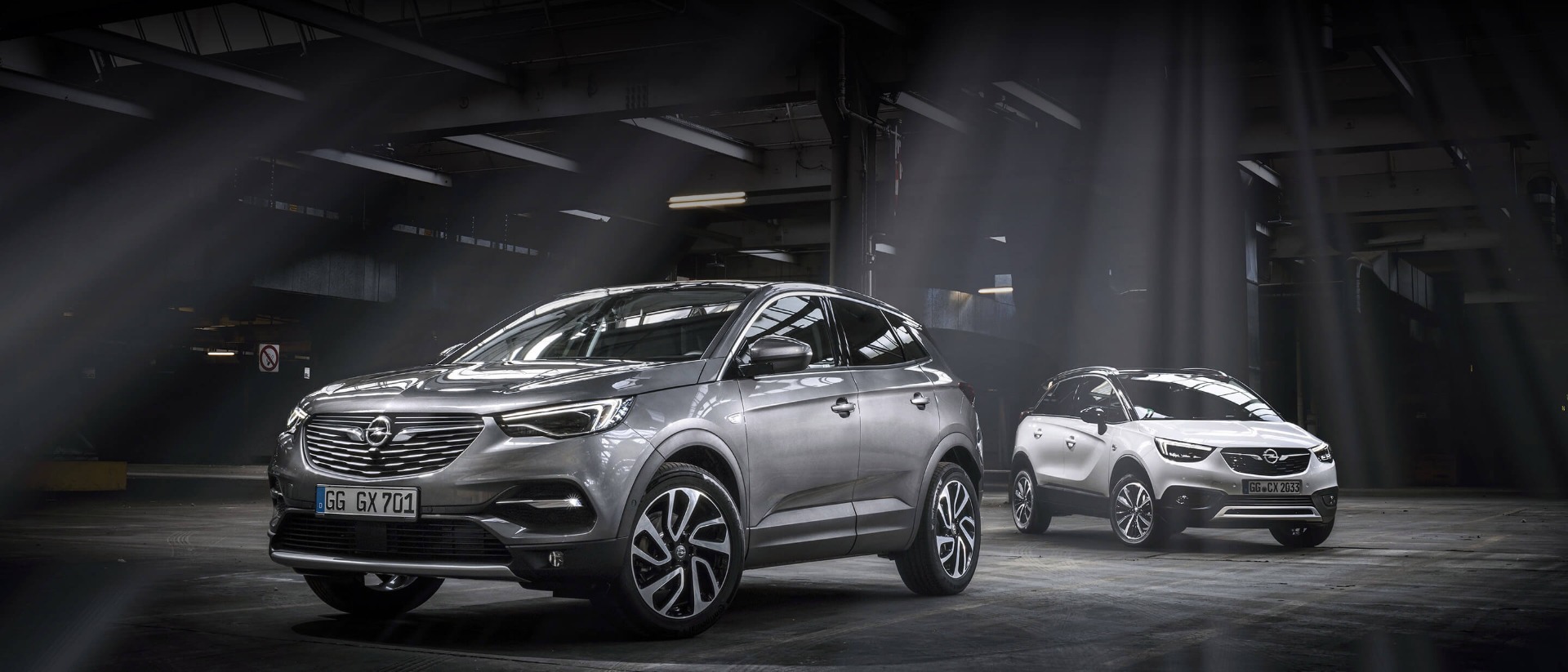 Opel Grandland X, Opel Crossland X, зовнішній вигляд